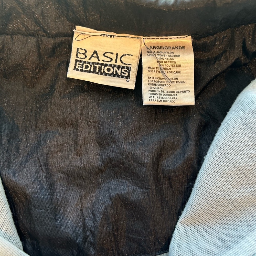 Vintage Basic Editions Windbreaker - image 3